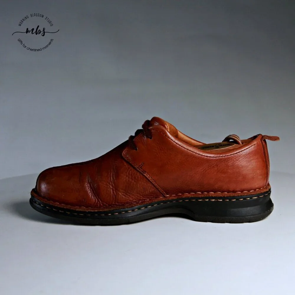 UGG 5527 Split Toe Leather Oxford Dress‎ Shoes Brown Men 8